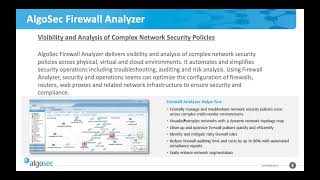 Redington amp AlgoSec Webinar Session on Managing Firewalls amp Compliances  Redington Value [upl. by Jegar]