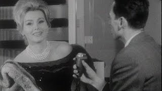 Zsa Zsa Gabor parle français  Zsa Zsa Gabor speaks French 1962 [upl. by Nilad]