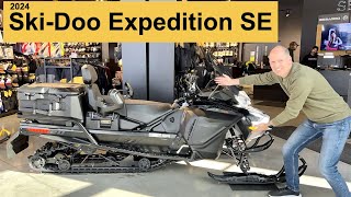 2024 SkiDoo Expedition SE ACE 900 Turbo R  If an Adventure Bike was a Snowmobile Feature Review [upl. by Elleinwad626]