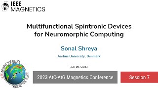 Sonal Shreya Multifunctional Spintronic Devices for Neuromorphic Computing [upl. by Burget467]