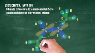 16 Teoría de Enlace Valencia y Teoría de Orbitales Híbridos But2eno Isomería cistrans [upl. by Nomyar]