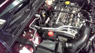 Alfa Romeo 159 diesel flow shutter regenerateDPF [upl. by Aiekram]