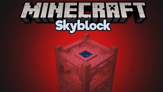 The Skyblock Nether Fortress ▫ Minecraft 115 Skyblock Tutorial Lets Play Part 7 [upl. by Morville]