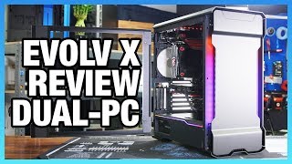 Phanteks Evolv X Case Review DualSystem Thermals amp Quality [upl. by Amek]