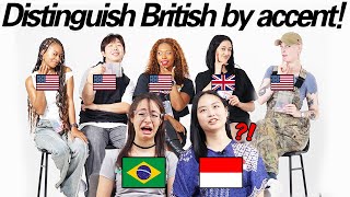 Can polyglots find British among Americans by accent [upl. by Nillek]