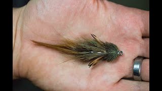 Fly Tying Pheasant Rump Muddler [upl. by Fast]