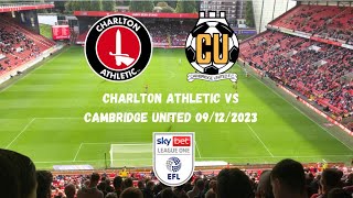 PREMATURE SUBS COSTS US  Charlton Athletic 22 Cambridge United 09122023 [upl. by Assilem580]