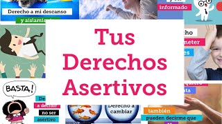 ASERTIVIDAD 👉 Aprende a decir lo que piensas 😊 EJEMPLOS Para adolescentes [upl. by Dagny]