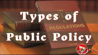 5 Types of Public Policy  Public Policy Explained  Learn Public Policy Process Full Tutorial Video [upl. by Ragen]