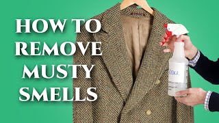 How to Remove Musty Smells from Vintage Clothing  Odor Elimination Secrets [upl. by Ardme]