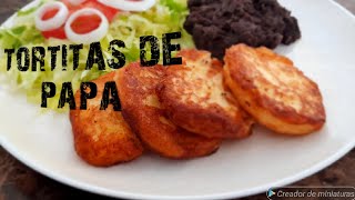 Las mejores tortas de papa  como hacer tortitas de papa fácil y rápido [upl. by Aihsit]