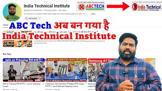 ABC Tech Institute is Now India Technical Institute [upl. by Isdnil]