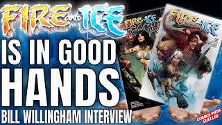 Frank Frazettas FIRE and ICE Is In Good Hands  Comic Book Writer Bill Willingham Interview [upl. by Aneahs956]