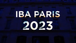 IBA Paris 2023 [upl. by Hpeosj]