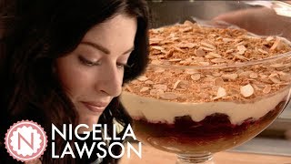 Nigella Lawsons AngloItalian Trifle  Forever Summer With Nigella [upl. by Ohl338]