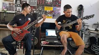 Suicide Silence  Disengage Guitar amp Bass Cover [upl. by Saideman711]