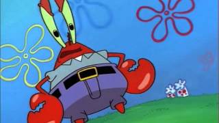 Mr Krabs clears his throat to get SpongeBobs attention SpongeBob screams [upl. by Yarrum]