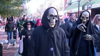 Heres what Salem Massachusetts looked like on Halloween [upl. by Ugo]