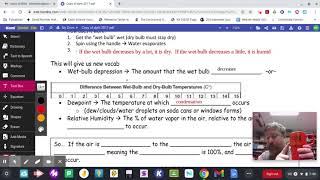 How a psychrometer works Pt II [upl. by Kciredes]