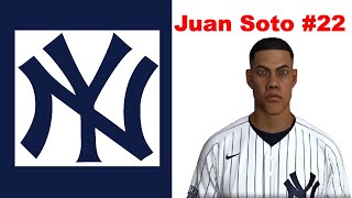 How To Create Juan Soto Mlb The Show 24 [upl. by Goodden558]