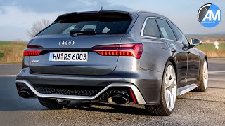 NEW Audi RS6 600hp  pure SOUND💥 [upl. by Ailekat72]