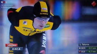 NK schaatsen Thialf Heerenveen 1500 meter vrouwen december jaar 2023 Huizinga  Bergsma [upl. by Freberg]