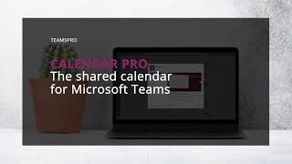 The Shared Calendar for Microsoft Teams Organize Schedule and Share Stress free [upl. by Attoynek936]