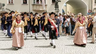 Bezirksmusikfest in Rattenberg  Tirol 2017 [upl. by Anaxor]