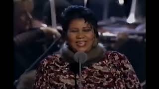 Aretha Franklin  Nessun dorma live from 40th Grammy Awards at Radio City Music Hall in New York [upl. by Tav]