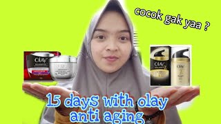 REVIEW OLAY TOTAL EFFECT amp OLAY REGENERIST REVITALIZING MOISTURIZER bahasa  Wila Riyani [upl. by Chun]