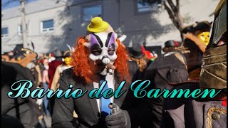 CARNAVAL DEL PEÑON DE LOS BAÑOS 2022  BARRIO DEL CARMEN PRIMER DOMINGO [upl. by Dion]