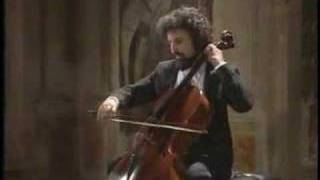 Bach  Cello Suite No5 iiAllemande [upl. by Amhsirak]