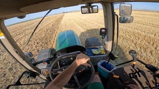 Cab View  John Deere 6930  Unia ares HP XL [upl. by Kcirdorb254]