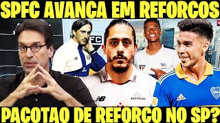 SPFC INFO  SÃO PAULO ATRÁS DE REFORÇOS PACOTÃO DE CONTRATAÇÕES NO SPFC  NOTICIAS DO SPFC E [upl. by Kath]