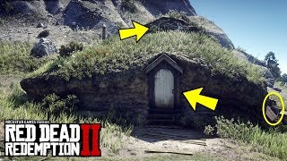 RED DEAD REDEMPTION 2  MYSTERIOUS HILL HOMEHOBBIT HOUSE THE BEST SECRETS amp EASTER EGGS [upl. by Llessur]