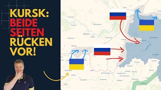 Kursk BEIDE Seiten rücken vor Ukraine Lagebericht 358 und QampA [upl. by Tirma535]