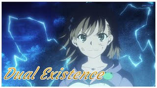 Toaru Kagaku no Railgun T Opening 2  【AMVDual Existence Lyrics】 [upl. by Euqinwahs828]