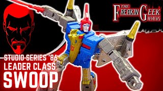 Studio Series 86 Leader SWOOP EmGos Transformers Reviews N Stuff [upl. by Abeu]