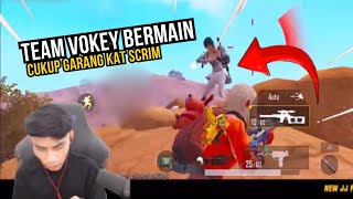 TEAM VOKEY BERMAIN CUKUP GARANG KAT SCRIM [upl. by Atineb270]