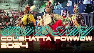 Grand Entry l FNL Coushatta Kinder Powwow 2024 [upl. by Rebba257]