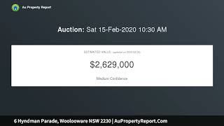 6 Hyndman Parade Woolooware NSW 2230  AuPropertyReportCom [upl. by Olnton]