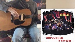 Nirvana Pennyroyal Tea MTV Unplugged Cover [upl. by Seem]