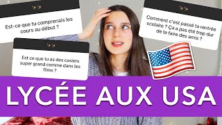 FAQ Lycée américain 🇺🇸 2021 [upl. by Eimam]