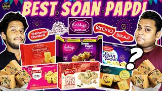 Finding The Best SOAN PAPDI in India this Diwali😍🎇  Haldiram Soan Papdi Review  TFL [upl. by Outlaw]