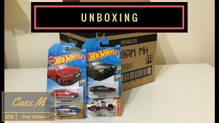 Unboxing  Hot Wheels Case M 2018 [upl. by Mozza]