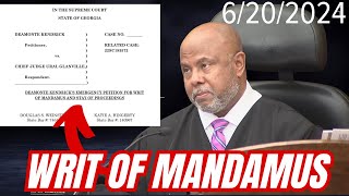 WRIT of MANDAMUS 🚨  Remove Judge Glanville amp Stay Proceedings in YSL Trial  Full Motion [upl. by Iatnahs]