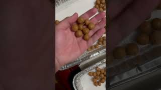 Home made vanilla boilie carpfishing carpbait carp [upl. by Nohpets]