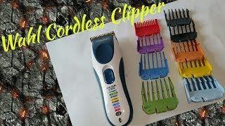 Wahl Colour Pro Cordless Clipper [upl. by Zsa Zsa]