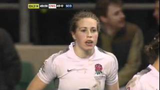 England v Scotland highlights Womens RBS 6 Nations [upl. by Floeter]