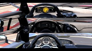 Holy Trinity on the Nurburgring  Ferrari LaFerrari vs McLaren P1 vs Porsche 918 Spyder [upl. by Oflunra]